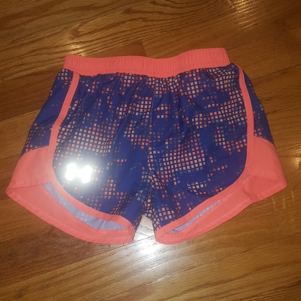 girls UA shorts